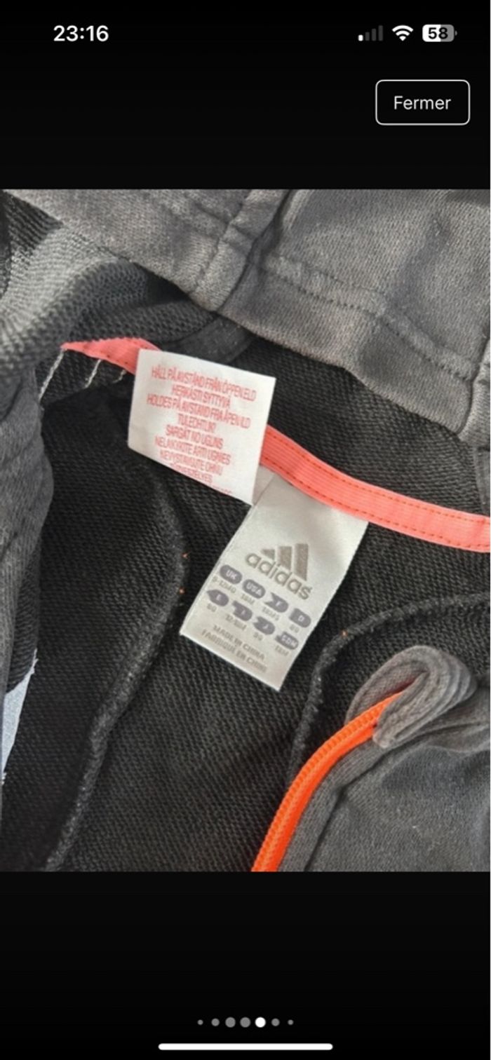 Gilet Adidas 18 mois - photo numéro 2