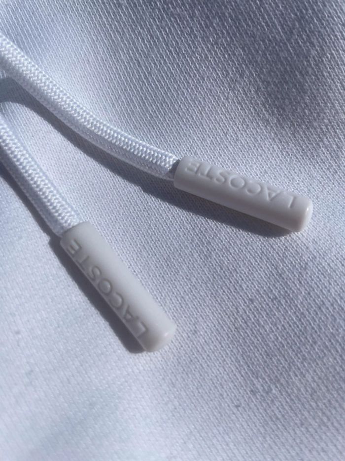 Pantalon de jogging Lacoste blanc - photo numéro 4