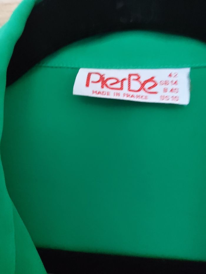 Chemisier vert pierre taille 42 - photo numéro 3