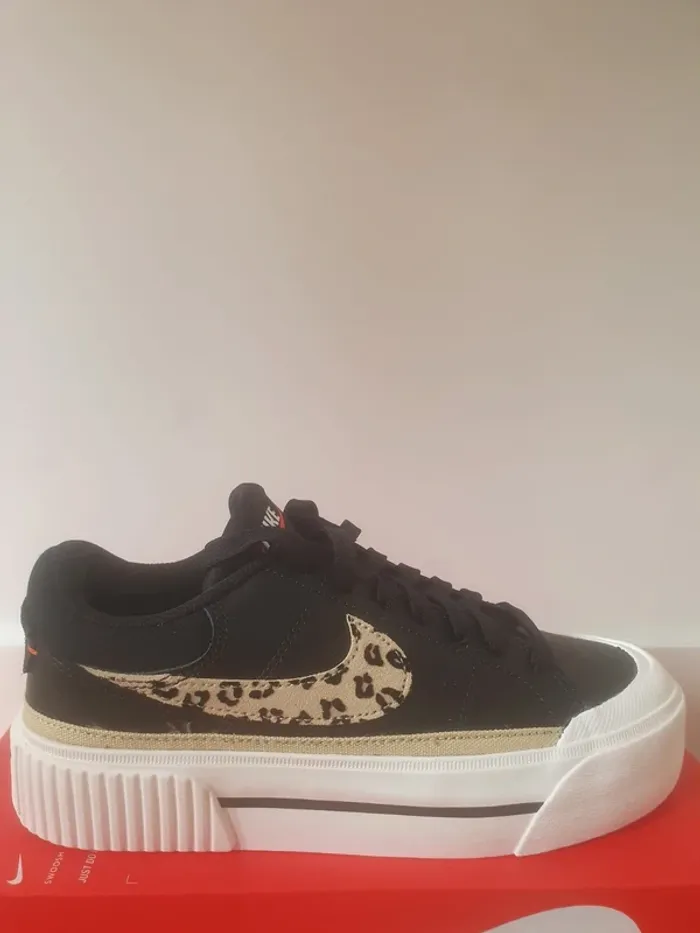 Nike Plateforme "Léopard"(36)