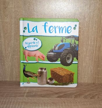 Livre la ferme regarde et apprends
