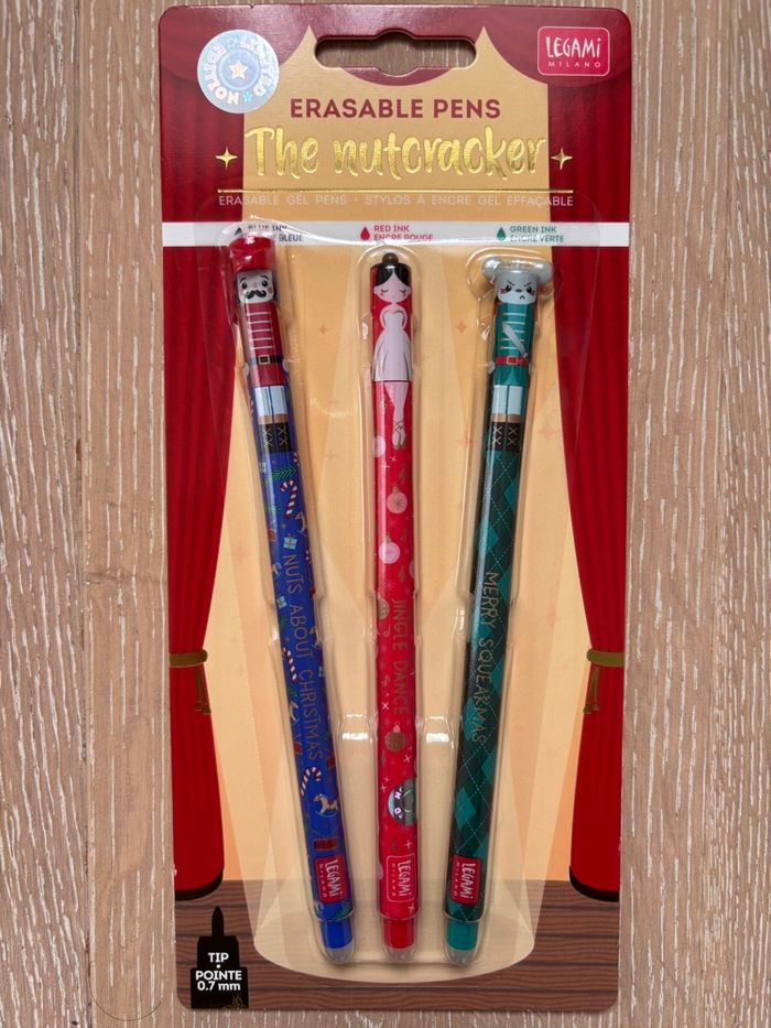 Stylos Legami Noël 2025 lot de 3 neufs emballés