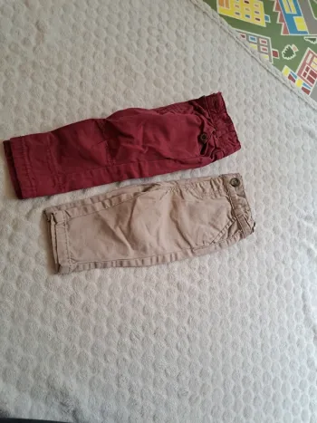 Lot de 2 pantalons bébé garçon – 6 mois – Tape à l’Œil