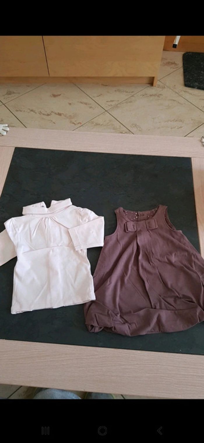 Ensemble 2 pièces robe 1 mois