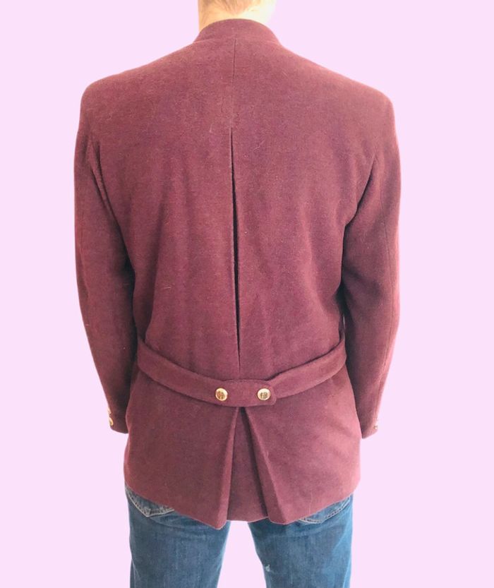🇦🇹Blazer vintage autrichien en laine Distler wool tyrolean trachten blazer🇦🇹 - photo numéro 3
