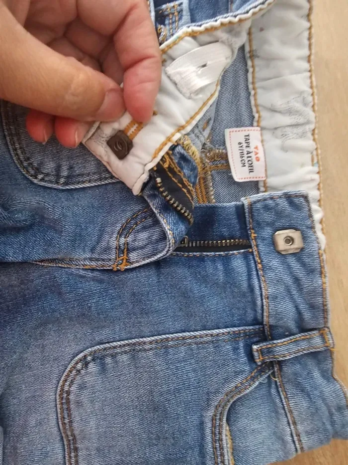 Short en jean 6 ans tape à l œil fille - photo numéro 5