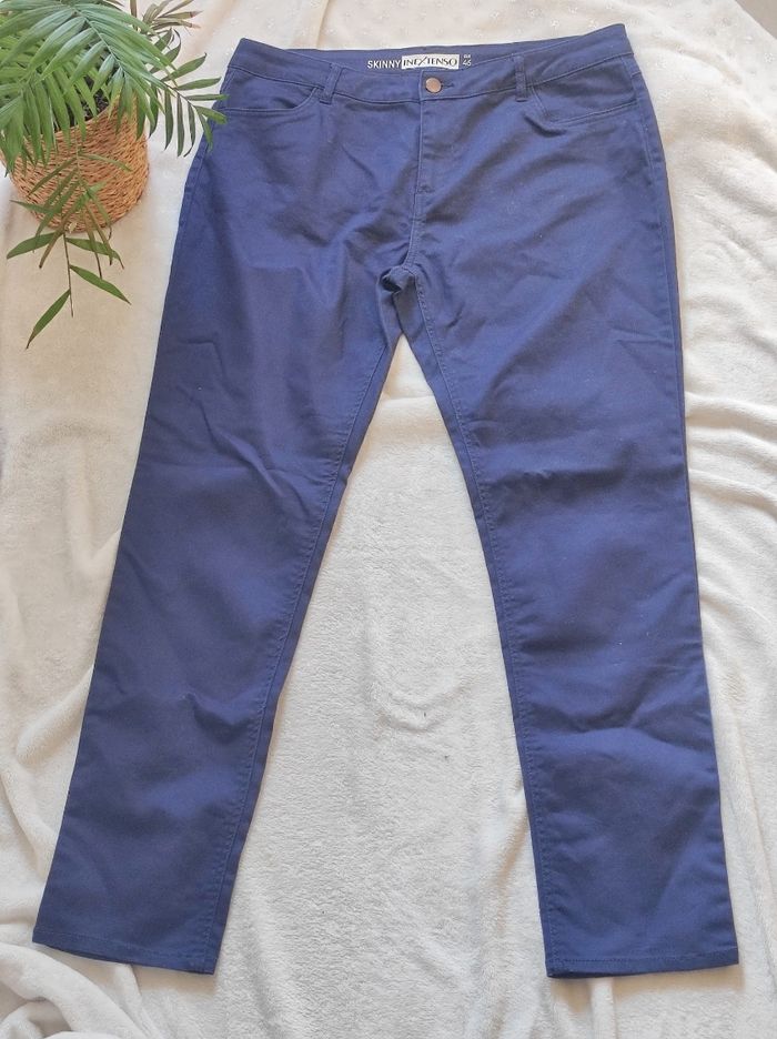 Jean bleu skinny taille 46 - photo numéro 3