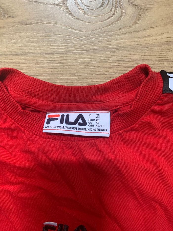 Teeshirt Fila - photo numéro 3