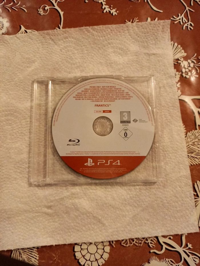 Frantics jeu promo ps4