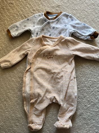 Lot de 2 pyjamas 