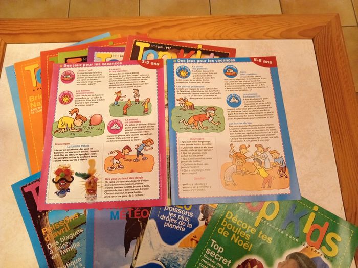 Lot de 10 livrets enfants Top kids - photo numéro 3