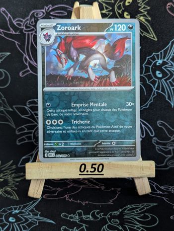 (reverse) zoroark 062/086 flammes blanche