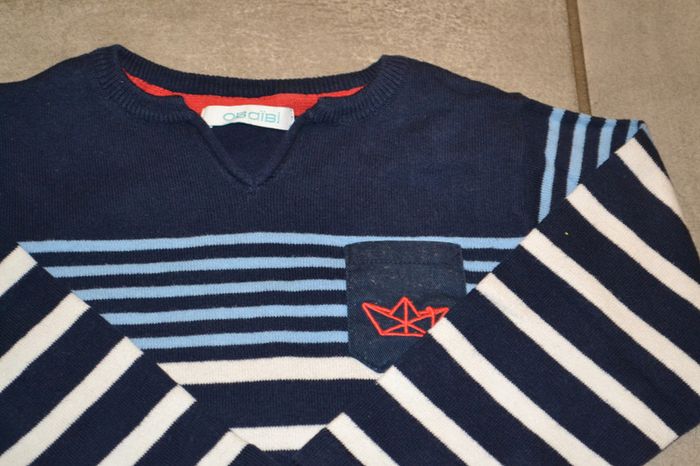 Pull marine obaibi 18 mois - photo numéro 2