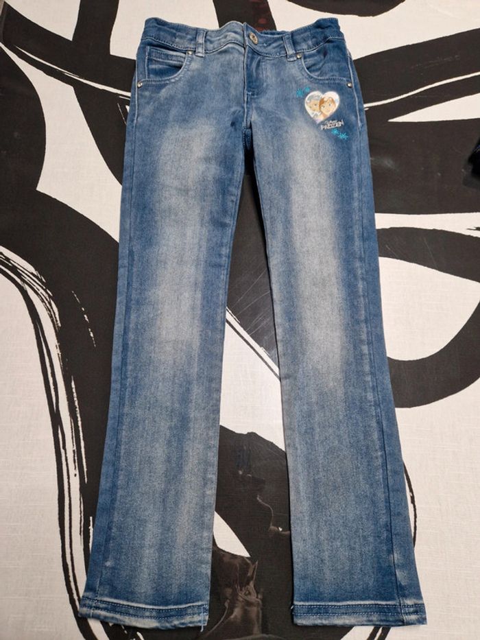 Jean pantalon 8 ans disney la reine des neiges