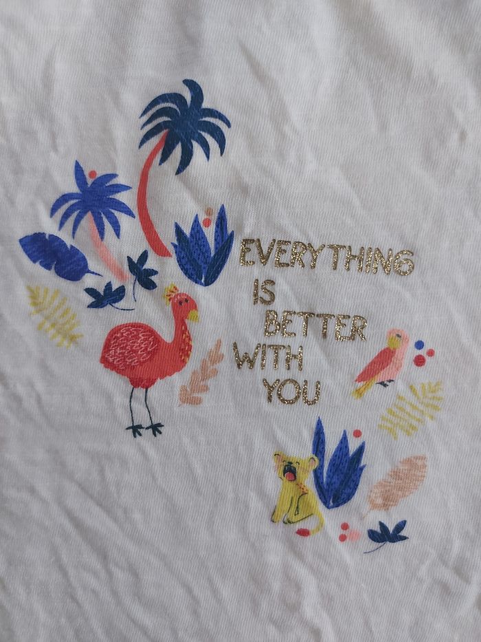 Ensemble pantalon et t-shirt 6 mois - photo numéro 2