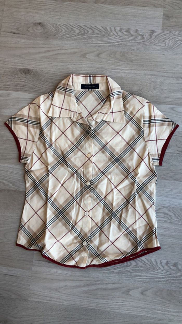 Chemisier Burberry 8 ans