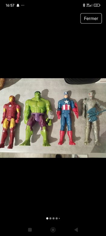 Lot figurine marvel (possible au détail)