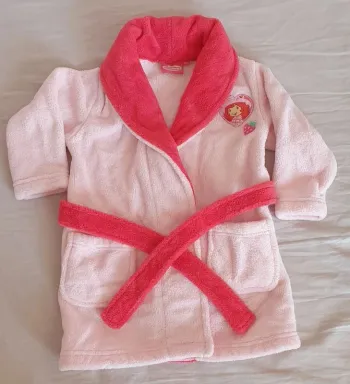Robe de chambre Charlotte aux fraises 3 ans