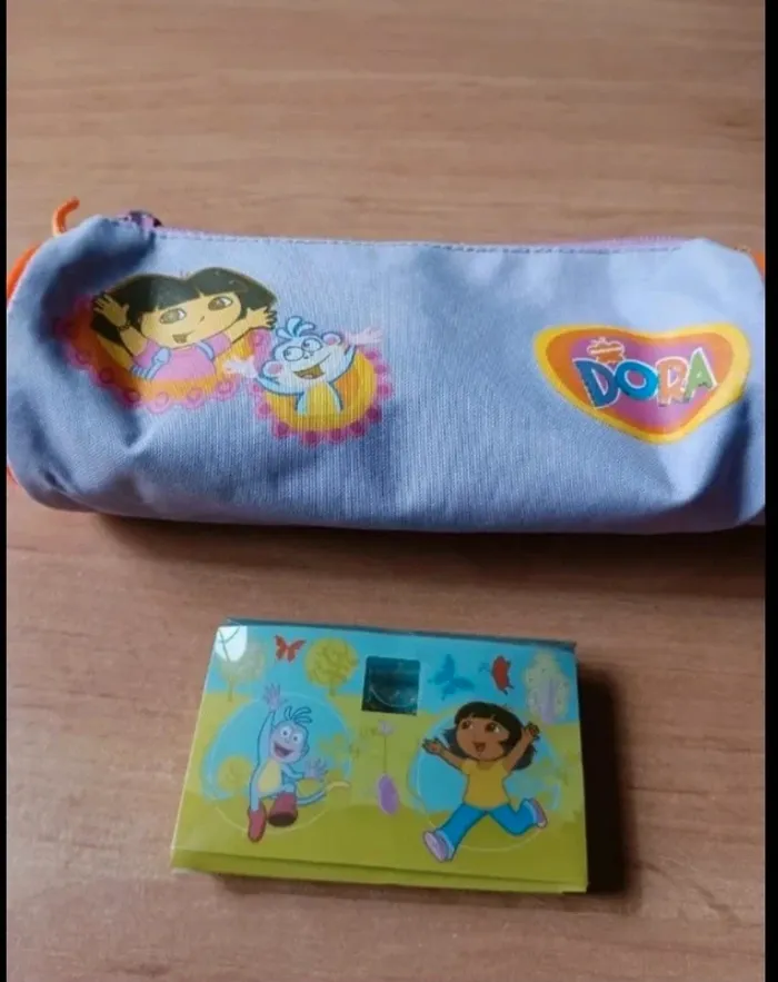 Lot Dora l'exploratrice sac + stickers + livre - photo numéro 5