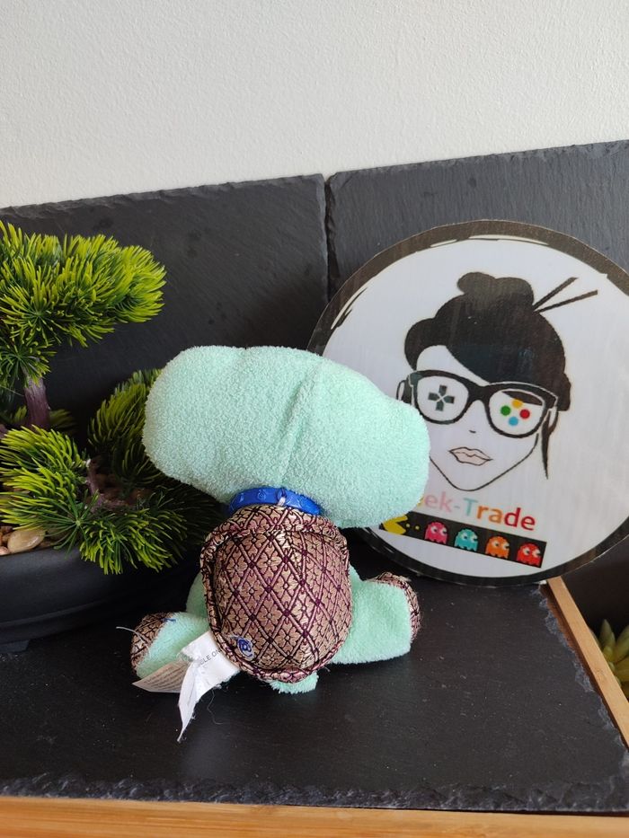 Plush peluche tortue tortle Lps my littlest Petshop vert green hasbro Brown 3552 - photo numéro 2