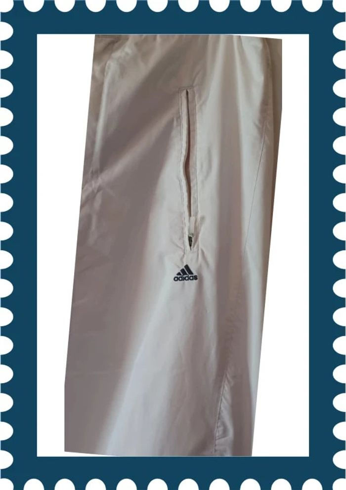 Jogging jambes larges Vintage Adidas taille L - photo numéro 4