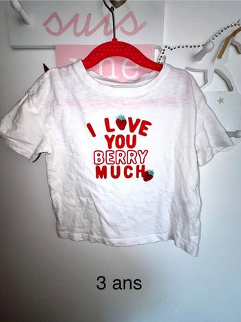 T-shirt 3 ans