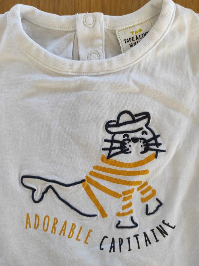Tee-shirt TAO 18 mois - photo numéro 3