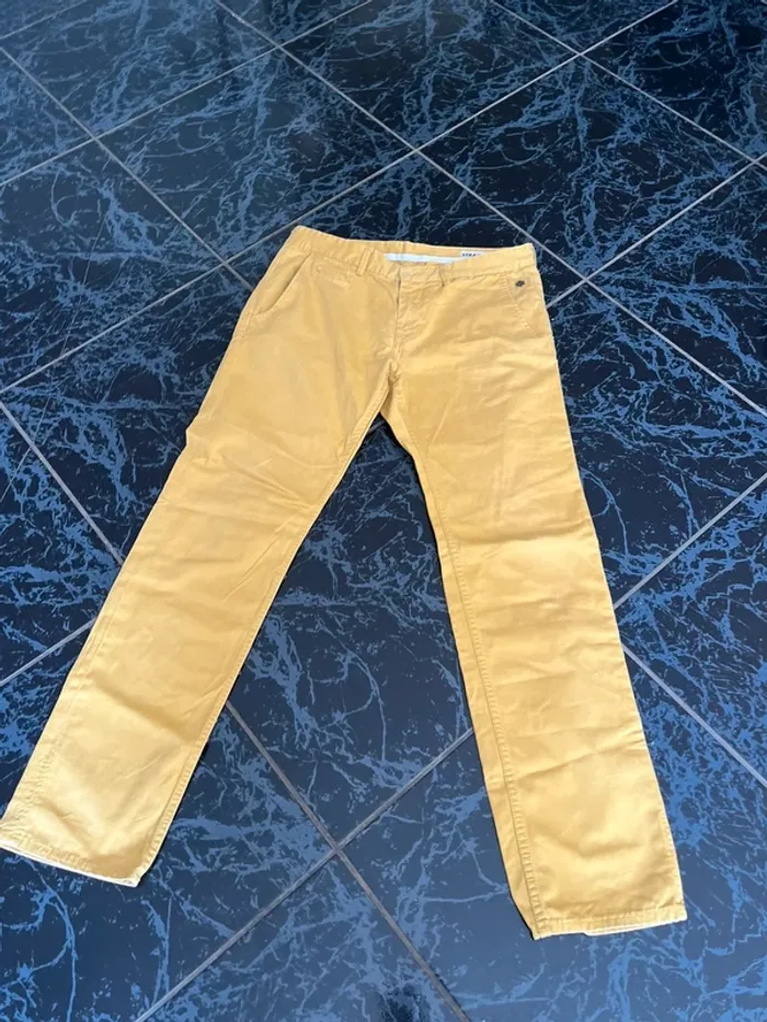 Pantalon moutarde W35L34 - photo numéro 4