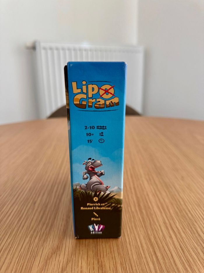 Jeu de cartes Lipogram - photo numéro 2