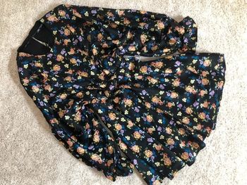 Robe épaules bouffées liberty Zara 🌻
