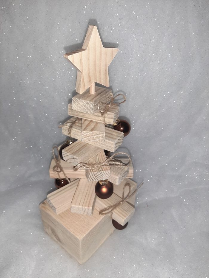 Sapin en bois 🎄