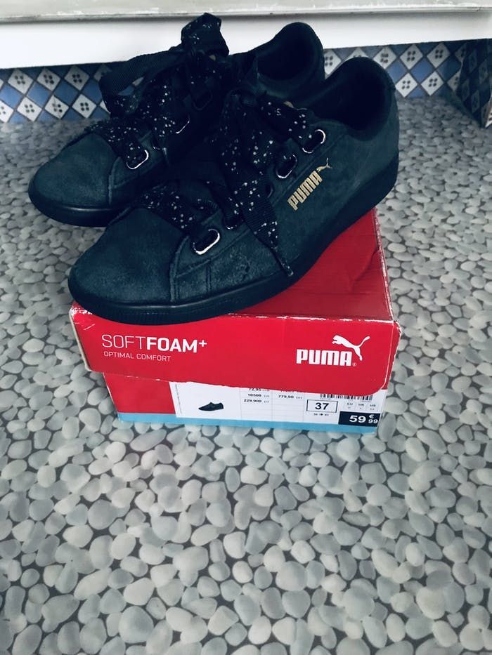 Baskets puma noires