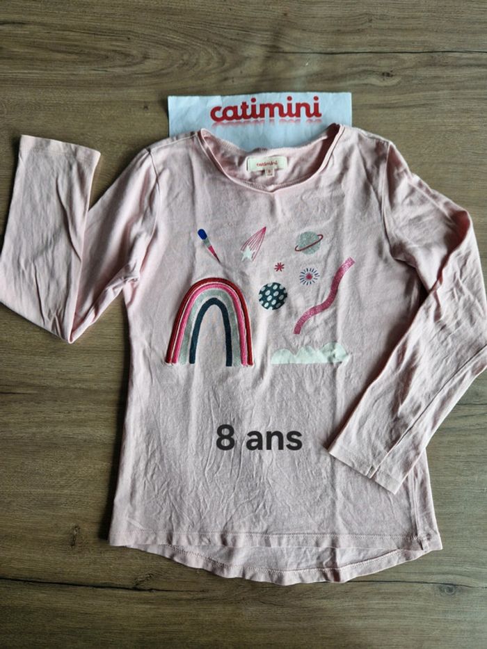 Pull fin catimini 8 ans