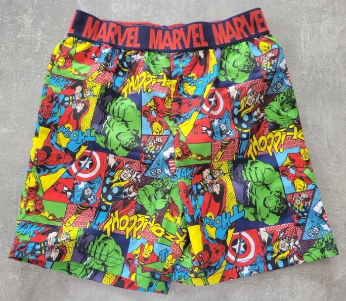 Short de bain Marvel – Héros en action !
