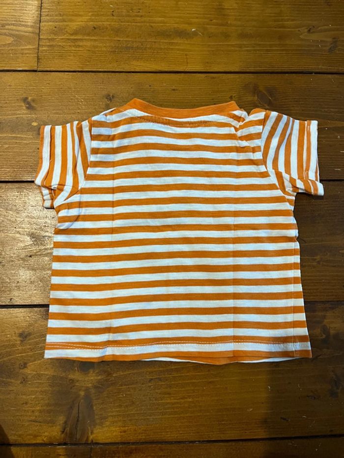 Lot 2 tee shirt manches courtes bebe garçon - photo numéro 5