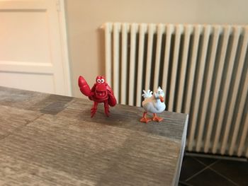 Figurine crabe Sébastien mouette eurêka ariel la petite sirène disney