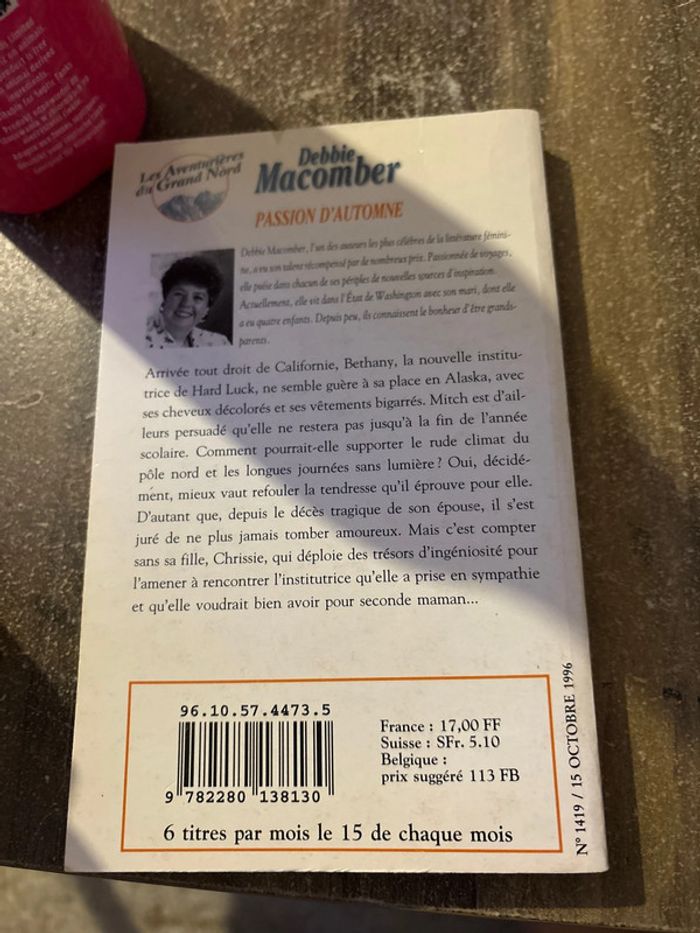 Livre de poche Passion D'automne - photo numéro 3