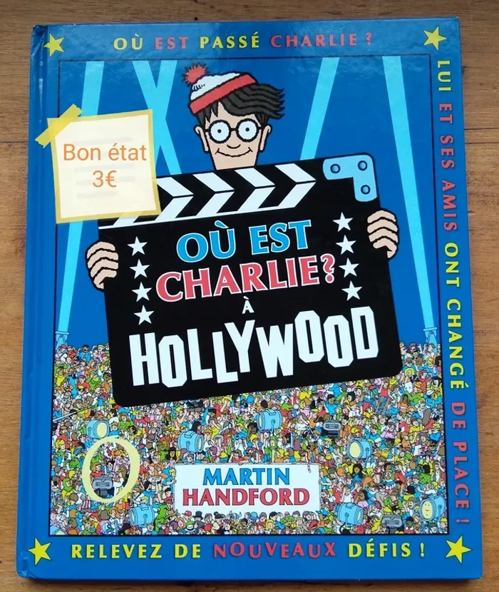 Livre Où est Charlie à Hollywood