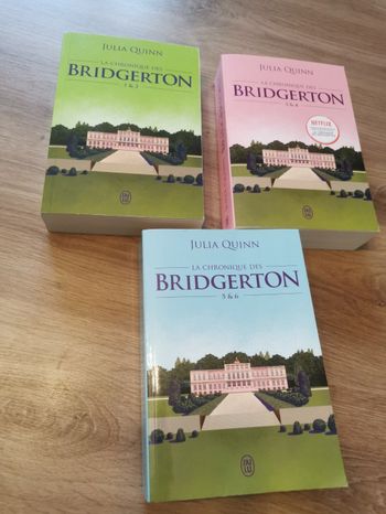 Lot de la saga La chronique des Bridgerton. Julia Quinn