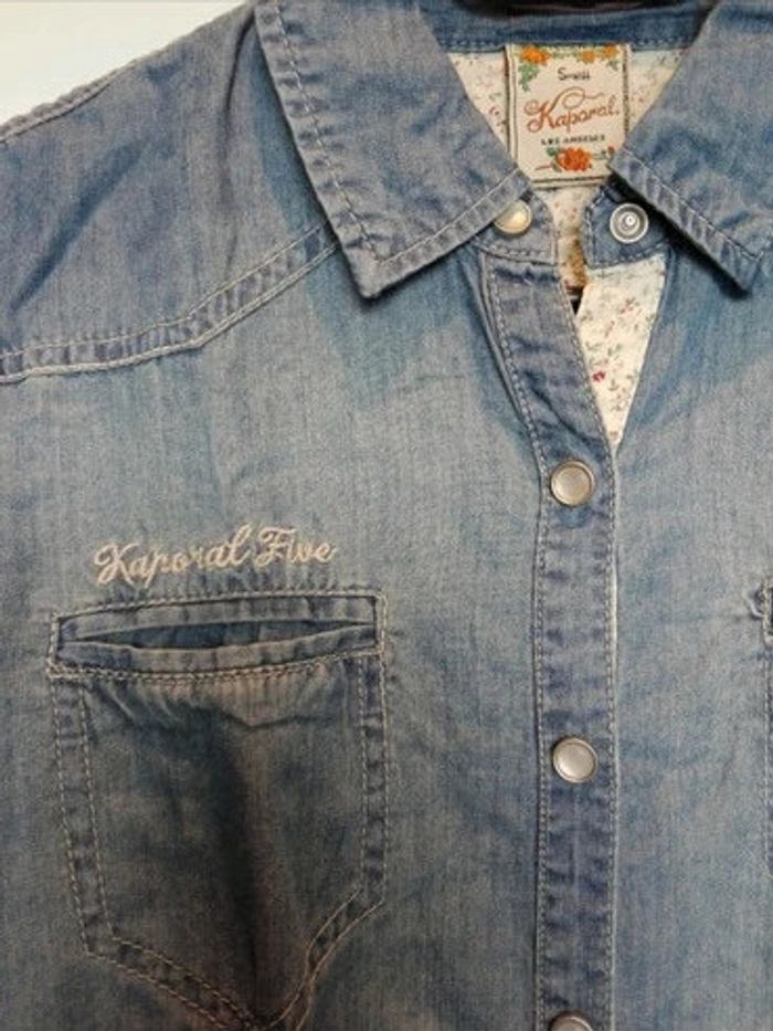 Chemise jean Kaporal T.S - photo numéro 3