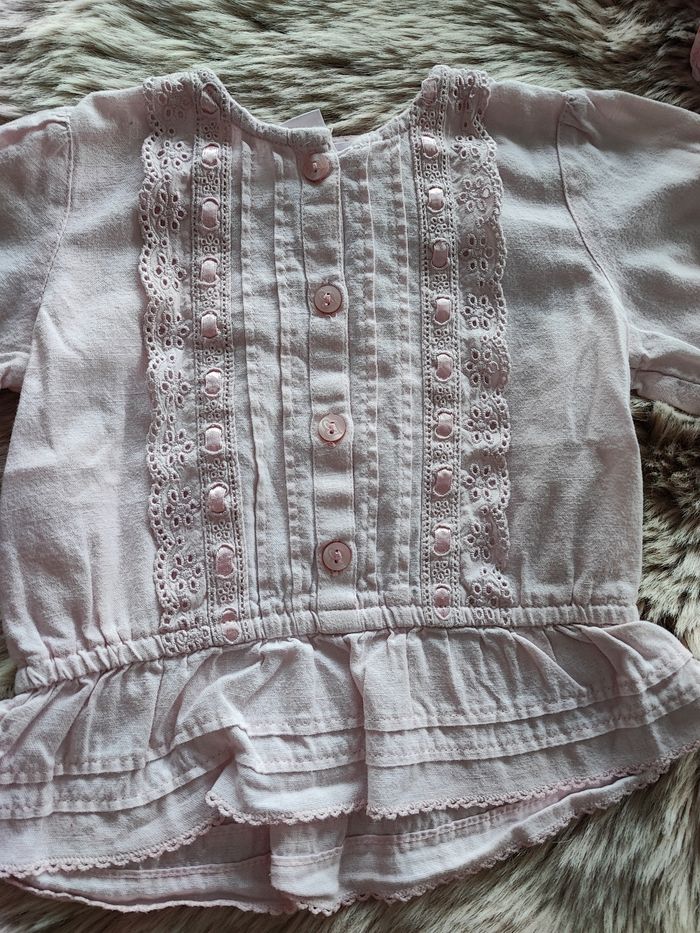 Tunique rose h &m 12 mois - photo numéro 3