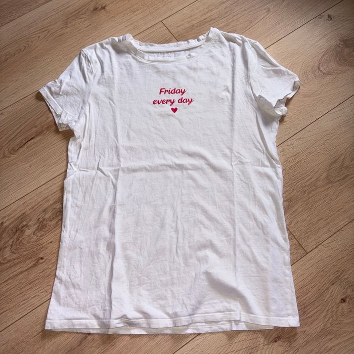 Tee shirt blanc kiabi