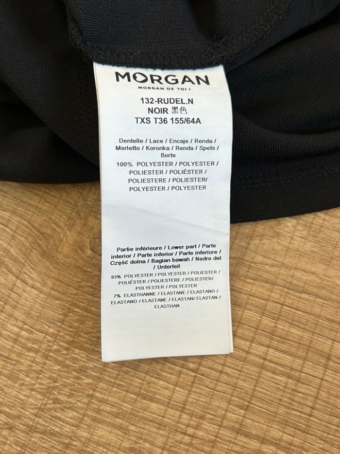 Robe noire neuve sans manches Morgan taille XS - photo numéro 16