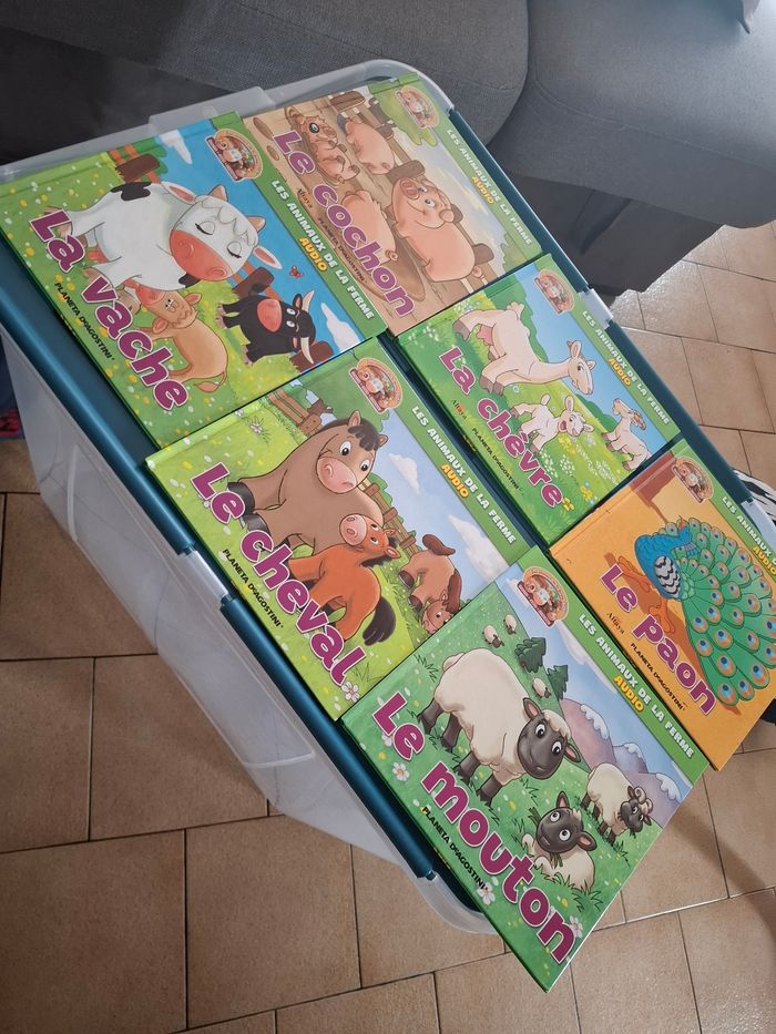 Lot livres les animaux de la ferme - photo numéro 2