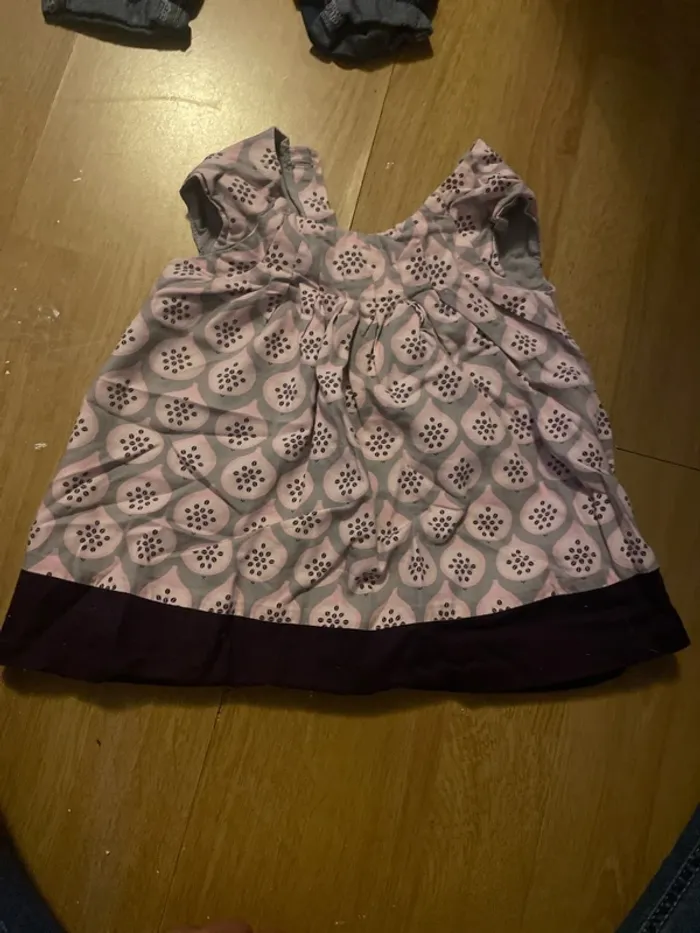 Robe fille obaïbi 3 mois