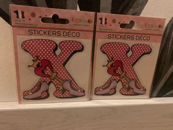 Stickers lettre X