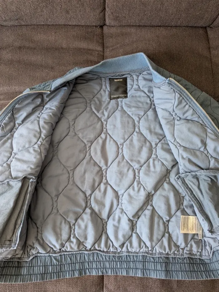 Veste matelassée bleue - photo numéro 4