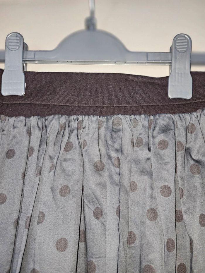 Jupe grise à pois Tape à l'oeil 6 ans - photo numéro 2