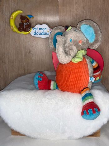 TRX102 doudou éléphant 🐘 tex