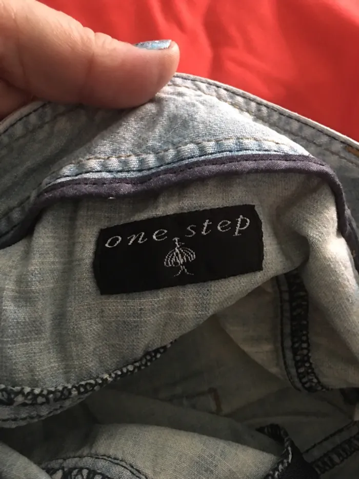 jupe en jean One Step taille 38 - photo numéro 3